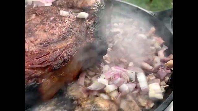 48oz Cowboy Steak Dinner Wood-Fired смотреть онлайн