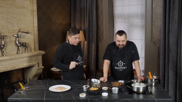 Готовим осётра с булгуром. В гостях Александр Наумов. Rossinsky.Секреты вкуса