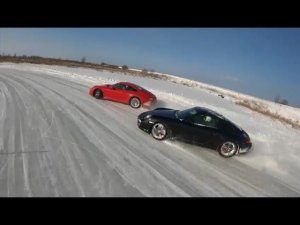 Гоночный заезд на Porshe-911 в Подмосковье: Экстремальные развлечения Агентства Экстрима АХАА.