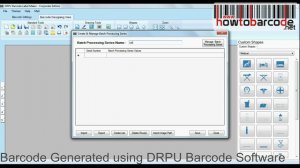 Дизайн UPCA шрифта штрих-код этикетки с использованием DRPU Barcode Maker программного обеспечения