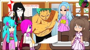 One piece princesses react to monster trio | One piece reacts | Part 2?