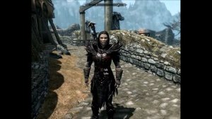 My Skyrim Character and Lydia