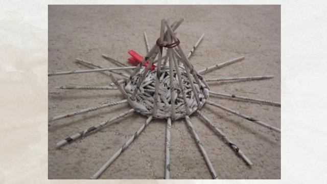 Как сплести вазу из газет смотреть онлайн