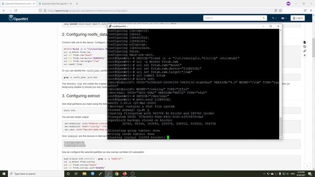 OpenWRT - ExtRoot Configuration - Expand Router Storage with USB Drive смотреть онлайн