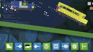 Bad Piggies - Police chasing school bus