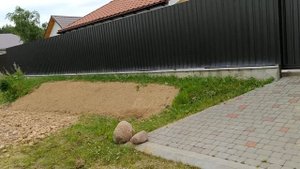 Въездная группа из тротуарной плитки