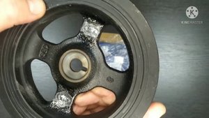 231242B000 HYUNDAI/KIA/MOBIS Шкив коленвала G4FC/G4FA Hyundai Solaris, Kia Rio