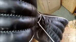 Большая подушка для седла с белым кантом