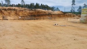УШП New на склоне. Уплотнение и проверка плотности грунта пенетрометром.
