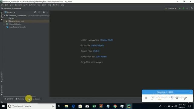 Create a Selenium Python Framework from Scratch - Part 01 - Kick Start