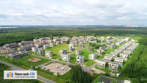 Обзор с воздуха комплекса «Лахта Парк» (аэросъемка: июль 2019 г.)