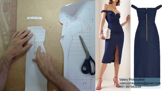 моделируем платье modelado de vestido #курсыкройкиишитья #валерийпрокудиншитьё #diseñodemoda смотреть онлайн