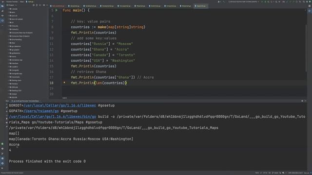 Learn Golang Maps in 12minutes - PART 10