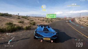 Forza Horizon 5 / Lamborghini Sian Roadster 2020 у арки Кабо Сан Лукас