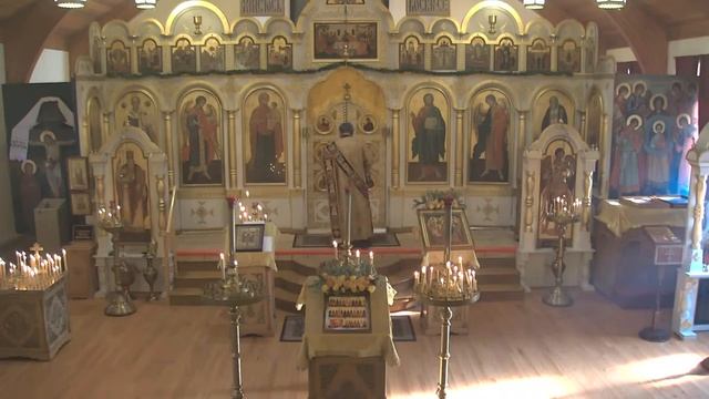 29 Ноября 2020 в 9:30 утра . Апостола и Евангелиста Матфея. Божественная Литургия смотреть онлайн