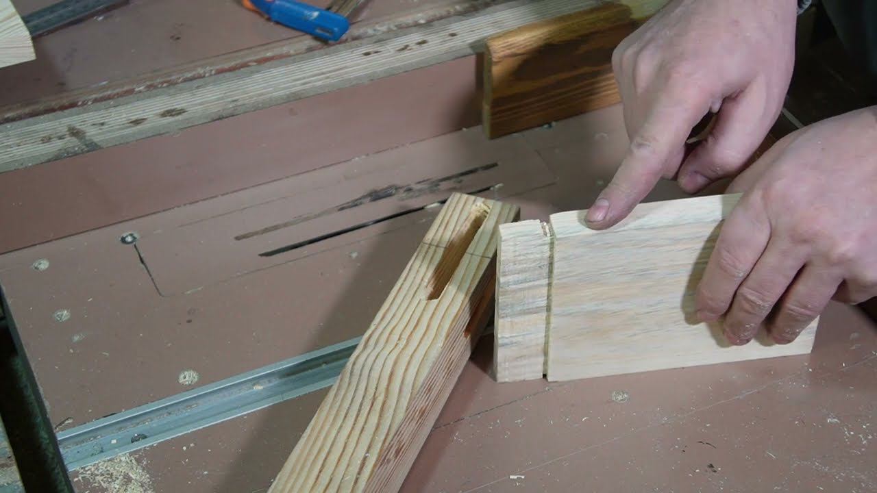 Шипы с помощью циркулярной пилы смотреть онлайн