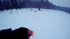 Форель на платнике. Поклевки форели со льда. Денис Вихров.