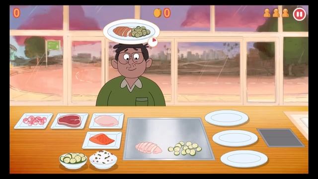 Stirfry Stunts - We Bare Bears Cooking Game Starring Chef Ice Bear - iOS / Android Gameplay смотреть онлайн