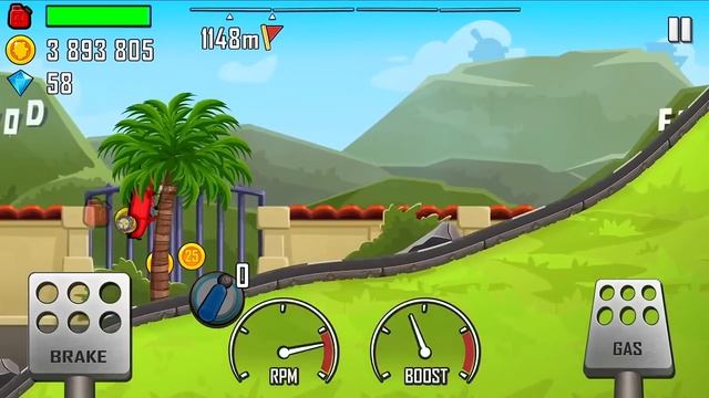 Hill Climb Racing - Геймплей Прохождение Часть 45 смотреть онлайн