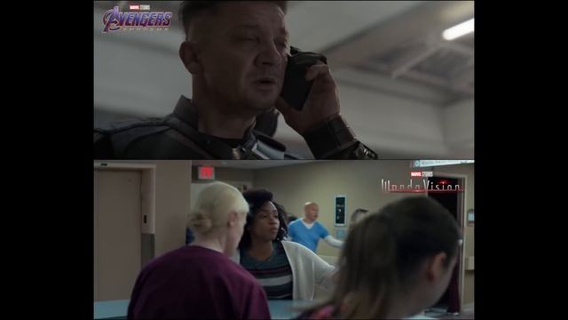 MCU Avengers: Endgame WandaVision Spider-man Far From Home - ALL SnapBlip Scenes Synced