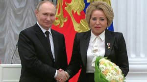 Президент России присвоил звание «Герой Труда Российской Федерации» Председателю Совета Федерации