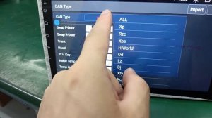 Opel Insignia Android 11 Head Unit Can bus settings