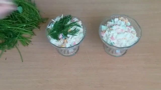 2 рецепта на каждый день /Салат с мивиной/ Салат Зеленый смотреть онлайн