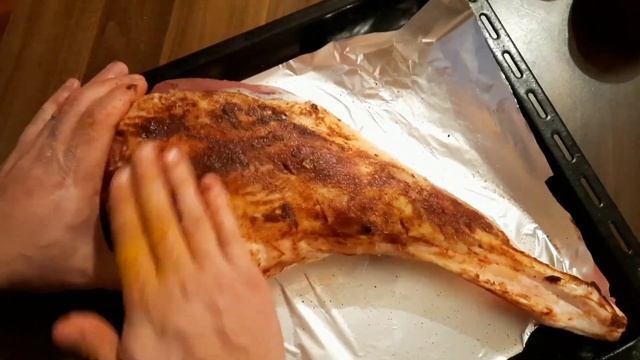 НОГА ЯГНЕНКА ЗАПЕЧЕННАЯ В ДУХОВКЕ #баранина смотреть онлайн