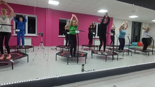 Джампинг ДЕРБЫШКИ. Тренер Альбина. смотреть онлайн