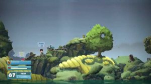 Игра Worms W.M.D 2 players PS4 Pro. No mic. HD.