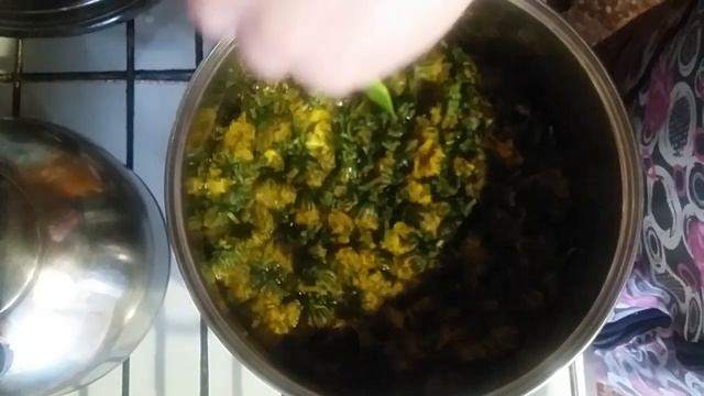 Ураган. Варим варенье из одуванчиков(мед)