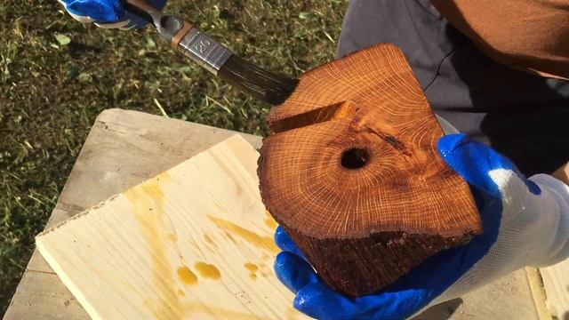 Креативная Подставка из Спила Груши под Айфон. iphone stand. Do it yourself.