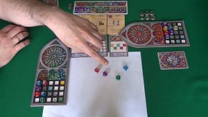 263 Саграда   играем в настольную игру.