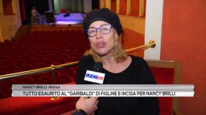 Tutto esaurito al "Garibaldi" di Figline e Incisa per Nancy Brilli