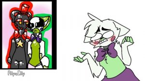 Реакция , на шипы фнаф (3 часть )[!МОЁ AU!]