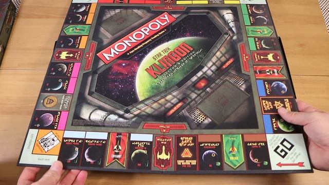 Star Trek Klingon Collector's Edition Monopoly Board Game Review! | Board Game Night