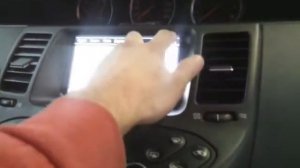 Магнитола Nissan Primera c навигацией и пробками