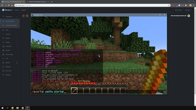 How to Setup the iPortal Plugin - Minecraft Java смотреть онлайн