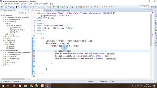 #2 Login Remember Me sử dụng Cookies | Servlet and JSP Tutorial смотреть онлайн