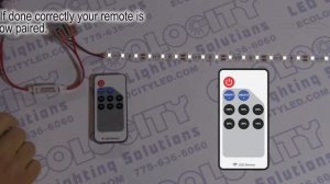 Mini LED Dimmer With RF Remote for 5-24VDC LED Lights - EcolocityLED.com
