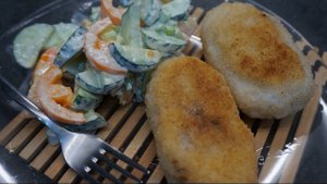 Рисовые зразы с грибами