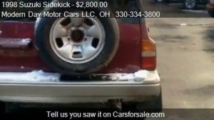 1998 Suzuki Sidekick JX Sport 4-Door 4WD - for sale in Wadsw