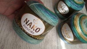 Пряжа Нако - Peru Color, обзор пряжи и отзыв. Красивая секционная пряжа.