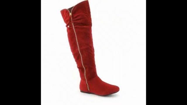 Замшевые сапоги на плоской подошве смотреть онлайн