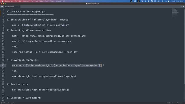 Playwright with Javascript | How to Generate Allure Reports | Part 37