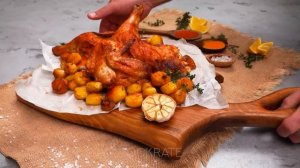 Хотите курицу, как в ресторане? Купите бамбуковые палочки и следуйте инструкциям