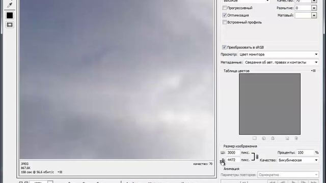 Урок №1. Открытие фотографий и сохранение их для печати и для соцсетей. смотреть онлайн