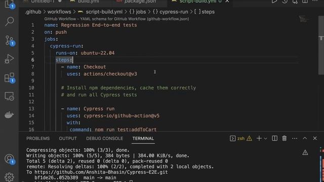 # 4  || POM Series || E2E Test using GitHub Actions+Parallel Execution using GitHub Actions