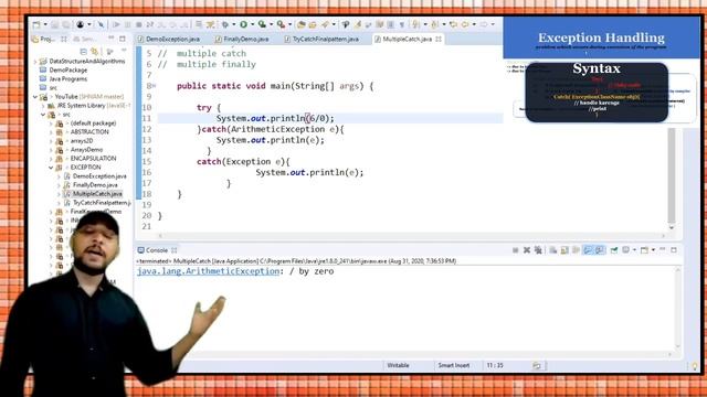 Multiple Try, Catch, Finally Pattern in Java