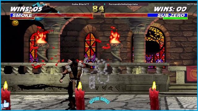 UMK3 PLUS Goku Black77 vs FernandoSobalaprieta смотреть онлайн